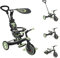 Globber - Tricycle Explorer 4 en 1 - Tricycle évolutif et draisienne pour Les Tout-Petits de 10 Mois à 5 Ans - Version 1 - Vert Sauge
