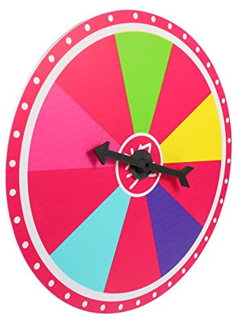 BRIGHTFUFU Classroom Kids Rotierendes Preisrad Für Partys Und Lehrveranstaltungen Wandhängendes Für Spiele Und Karneval Aktivitäten