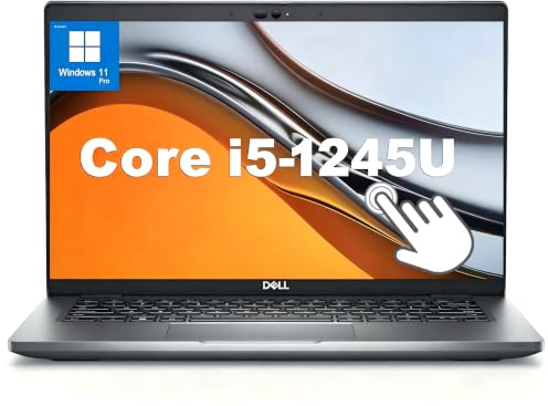 Dell Latitude 5430 Computer portatile touch screen, 14-inch FHD(1920x1080) Display, Intel Core i5-1245u, 16 GB RAM, 512 GB SSD, US QWERTY Tastiera, Win11 Pro (Rinnovato)