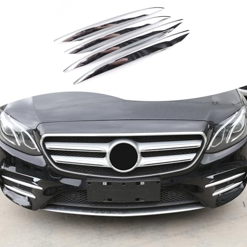 4 stücke ABS Chrom Nebelscheinwerfer Abdeckung Trim Für E Klasse W213 2016-2019