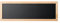 Bi-Office PM0225018 Blackboard Back2Chalk Essentials, Kreidetafel mit Kiefer Rahmen, 20x60cm