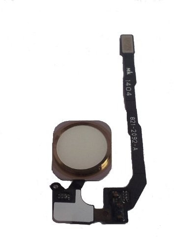 Sintech Home Button kompatibel mit dem iPhone SE/5S Gold mit Fingersensor + Flexkabel Touch ID Menü Taste