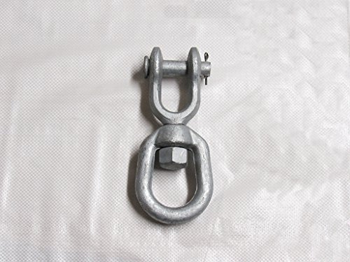 8MM Galvanised Swivel Eye & Jaw