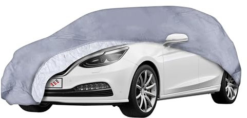 Walser Premium Autoplane All Weather Premium, Autogarage wetterfest, Vollgarage wasserdicht, UV-Sonnenschutzplane, Autoabdeckung Größe 4