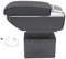 Boîte d'accoudoir, conteneur universel de boîte d'accoudoir de console centrale de voiture réglable avec l'interface USB