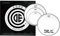 CODE Drumheads DNA Coated Set Fusion - 10'', 12'', 14'' + 14''