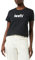 Levi's Damen The Perfect Tee T-Shirt,Seasonal Poster Logo T2 Caviar,S