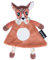 LES DEGLINGOS - DOUDOU Baby Melimelos la biche - Velours côtelé ultra doux - Idée cadeau - Dès la naissance - 28 cm - Terracotta