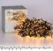 ECD Germany LED Cluster Lichterkette Extra Warmweiß 1200 LED 24m mit 8 Programmen, IP44, Innen und Außen, Clusterlichterkette Büschellichterkette Weihnachtsbaum Weihnachtsbeleuchtung Deko Weihnachten