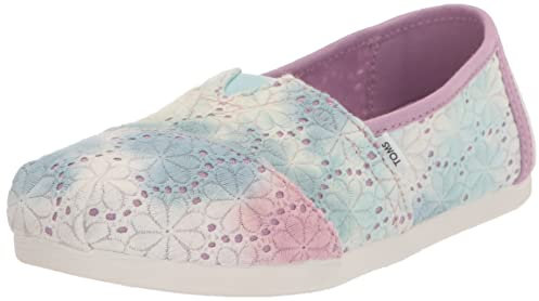 TOMS Alpargata Cloudbound, Mocasines Planos Mujer, Morado (Tinte Anudado Malva Lila), 35.5 EU