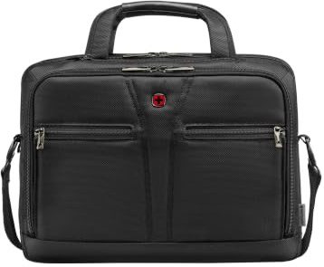 Wenger BC Refresh Laptop Backpack – BC Pro Black, 14–16 Laptop Bag with USB Charging Port, Reinforced Straps, Professional Design & Organised Storage for Work and Travel