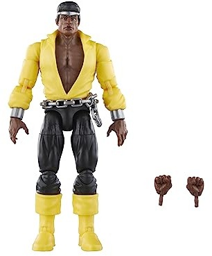 Hasbro Marvel Legends Series Luke Cage Power Man, Marvel Knights 6 Action Figure
