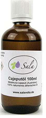 Sala Cajeputöl ätherisches Öl naturrein (100 ml Glasflasche)
