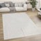 Paco Home Outdoor Teppich wetterfest & langlebig Moderne Boho-Designs mit 3D-Effekt Skandi-Look UV-beständig & robust für Balkon, Garten, Wohnzimmer & Küche, Grösse:140x200 cm, Farbe:Creme 4