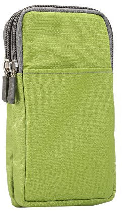 Portafoglio Borse a Spalla Telefono, Borsa Clip Cintura per Smartphone, Borsello per Telefono Uomo Marsupio Sportivo Crossbody Bag Borsetta Pochette Custodia Porta Cellulare Impermeabile con Cinturino