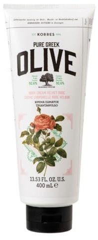 KORRES - Pure Greek Olive Body Cream Velvet Rose | 400mL [Super Size]