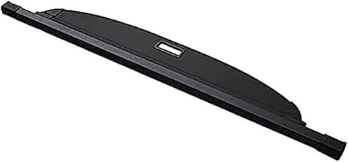 HALEUP Einziehbarer Auto Laderaumabdeckung, für VW Sharan 2012-2018 Kofferraum Aufbewahrung Paketregal Hutablage, Frachtabdeckungen für Automobile,A-Black