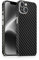 TF Skins passend für iPhone 13 Skin Schutzfolie für die Rückseite und Seiten in edler Optik inkl. Kameraschutz Schutz vor Kratzern (Carbon Black)