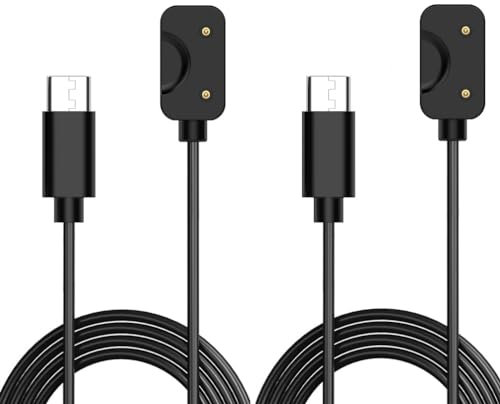 YOFUNTLE Lot de 2 câbles de charge rapide pour montre connectée Samsung Galaxy Fit 3 (type C)