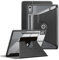 TOPCASE Ultra Slim Hybrid Case Compatible with Lenovo Tab P12 TB371FC 12.7-inch 360° Rotating Smart Tablet Case with Pen Holder and Auto Sleep/Wake,Black