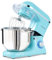 Aucma Stand Mixer, 7.5L Food Mixer for Baking with Bowl, 6 Speeds Electric Kitchen Mixer with Dough Hook, Whisk & Beater 1400W (7.5L,Blue)