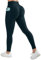 DOULAFASS Versteckte Scrunch Leggings mit Taschen Push Up Sportleggins Damen Lang Blickdichte High Waist Yoga Leggings