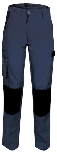 Fashion Sécurité Pantalon de Travail Femme Bleu Marine Résistant, Confortable et Tendance - Bricolage et Jardinage