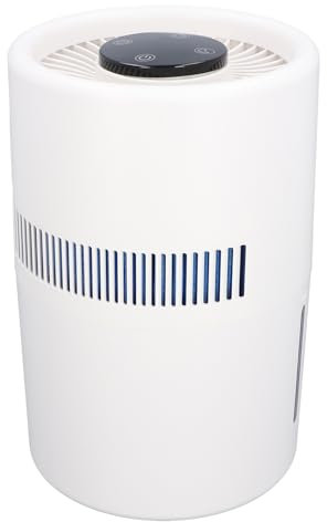 Nimomo Purificador de Aire y Humidificador 2 en 1 5W 4L Tanque de Agua Humidificador Silencioso Purificador de Aire de Escritorio para Oficina Dormitorio Guardería