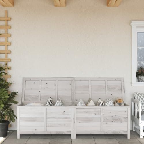 Xichuzi Arcón de jardín Madera Maciza Abeto Blanco 198,5x50x56,5 cm, Arco Jardin Exterior, Rosal Trepador, Arco Boda, Arco para Plantas Trepadoras, Arco Flores