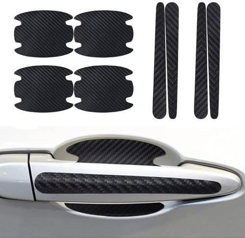 ZTYUANHANG 8 PCS Auto Türgriff Schutzfolie, für BMW Mini | Countryman Typ F60 ab Bj. 02/2017-06/2020 Auto Schutz Anti-Kratz-AufkleberAutotürgriffe Schutz Aufkleber Auto Türgriff