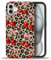 artslion Case for iphone 16 6.1 in, Cherry With Leopard Pattern Phone Case for Women Girl Men-Durable Protection Case for iphone 16