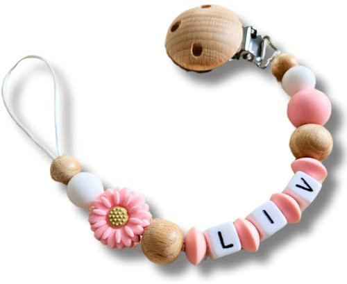 Lovely Personalisiertes Baby Geschenk, Mädchen/Junge, verschiedene Farb-Varianten Daisy (3.Rosa)