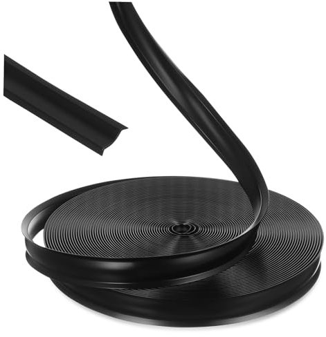 Vaguelly Baguette De Moulure Extérieure Pvc Pour Camping-car Bande Étanchéité Étanche Cache-vis Décoratif Et Joint Isolation Robuste