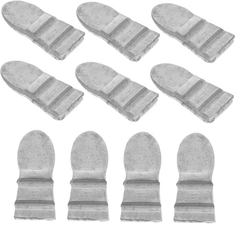Alipis 10Pcs Steel Handle Wedges Kit for Wood Handle Reinforcement, Silver | Metal Shims for Hatchet Handle Replacement, Hammer Handles and Wheelbarrows, Quick Install for Carpentry