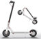 zhyunvd Scooter Electric Adult,Foldable Electric Scooters for Adults,8.5Inch Tires,Led Display,3 Speed Modes,4.4-7.8AH Battery,Max Speed 25KM/H,30KM Range White,7.8ah