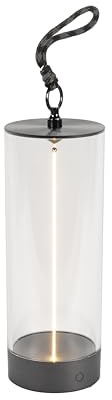 Konstsmide Edison S 7846-370 LED Table Lamp Anthracite Indoor/Outdoor Wireless 9 x 24 x 9 cm