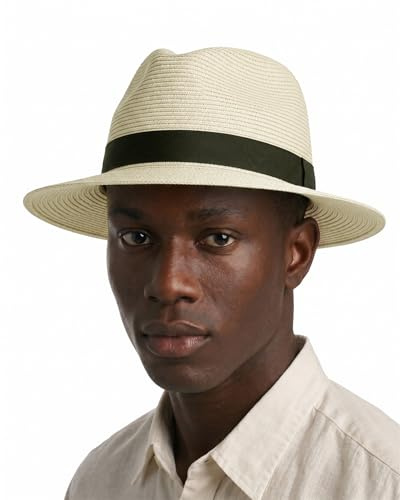 Zylioo XL/XXL Sun Hats Big Heads Straw Hats for Men Women Summer Hat UV Protection Panama Beach Hat for Holiday Vacation Travel Outdoor