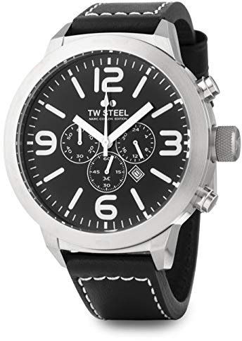 TW Steel Marc Coblen Edition Chrono mit Lederband 50 MM Black/Black TWMC58