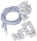 Kafuty 10pcs Câblé Magnetique - GND NC Type Interrupteur Magnetique Alarme Porte Fenêtre Capteur Systeme d'Alarme a Domicile Filaire Détecteur - 15mm±5mm