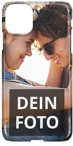 Handyhülle iPhone® 11 Pro Max Handyhülle mit eigenem Foto Bedrucken – Smartphone Case als personalisierte Schutzhülle (Premium Hardcase Rundum-Druck)
