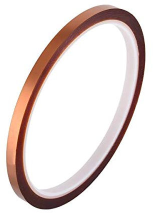 Klebeband, hitzebeständiges Klebeband Polyimid Abdeckband zum Abdecken, Löten, Pulverbeschichtung, Sublimation und Isolieren von Leiterplatten