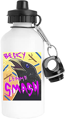 Luxogo Lemme Smash Water Bottle Stainless Steel Traveller White