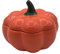DOITOOL 1set Ciotola Creativa Forma Di Zucca Ceramica Con Coperchio Ciotola Multiuso Per Zuppa e Cottura Al Vapore Perfetta Per Decorazioni Domestiche Arancione