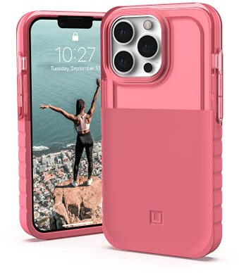 Urban Armor Gear by UAG [U] Dip Case kompatibel mit Apple iPhone 13 Pro [4,5m Fallschutz nach US-Militärstandard, Wireless Charging kompatibel, Dreiteiliges iPhone Case] Clay, 11315U319898