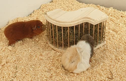 Große Heuraufe S-Ecke für Meerschweinchen