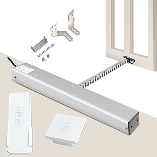 DINGFAN Apri Finestra Elettrico a Catena, Motore Spingi Finestra Automatico Smart, Attuatore lineare per Finestre Sospese, Lucernario, con Interruttore e Telecomando, Opzionale