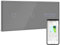 BSEED WiFi Interruptor Doble con Interruptor Persiana Gris,1 Gang 1 Vía Interruptor de Pared Compatible con Alexa y Google Home, Control por APP o Voz, Función de Temporizador, Requiere Cable Neutro
