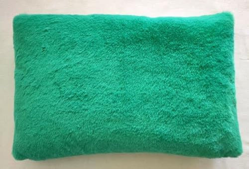 Proflax Kissenhülle Cocoon, supersoftes Fellimitatkissen, Größe 27x43 cm, Farbe Lagune