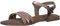 MARCO TOZZI Donna 2-2-28118-20, Sandali, Rose Gold CB, 37 EU