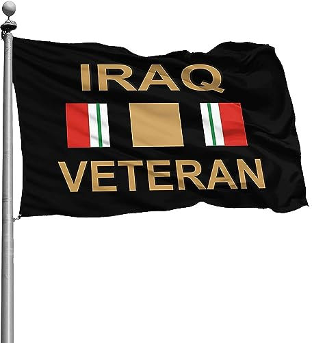 90X150cm Outdoor Flagge Force Iraq Veteran Tab Gestanzt Hofflagge Verblassen Beständig Yard-Flaggen Langlebig Garten Flagge Décor Für Yard Bauernhof Veranda